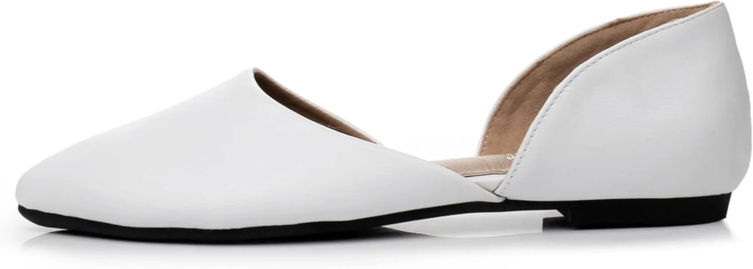 VenusCelia Women's D'Orsay Flat Shoe