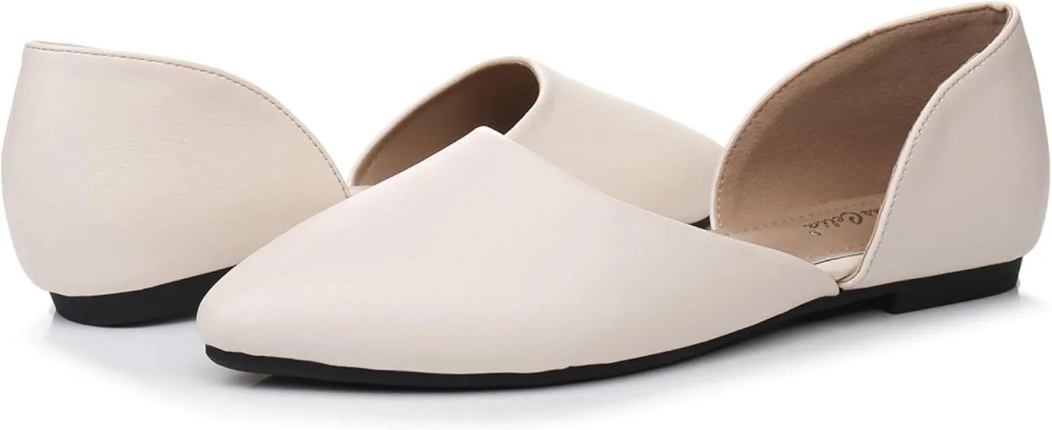 VenusCelia Women's D'Orsay Flat Shoe