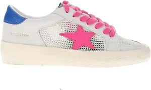 Vintage Havana Womens Reflex Cut Out Lace Up Platform Sneakers Shoes Casual - Pink, White