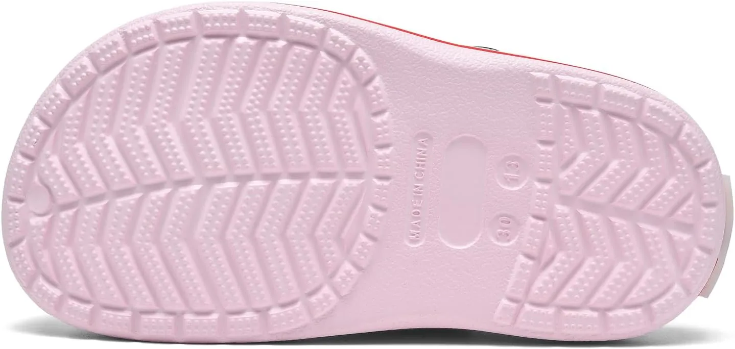 VIYEAR Toddler Light Up Sandals - Boy's & Girl's Garden & Beach Clogs - Indoor & Outdoor Slipper