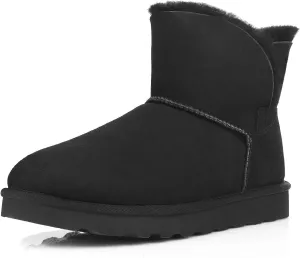 WaySoft Genuine Australia Sheepskin Snow Winter Boots for Women, Classic Water Resistance Shearling Boots Women