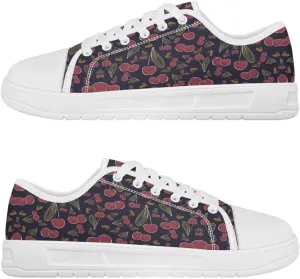 White Sneakers for Women Low Top Canvas Shoes Womens Walking Shoes Women's Fashion Sneaker Lace Up Casual Tennis Shoe