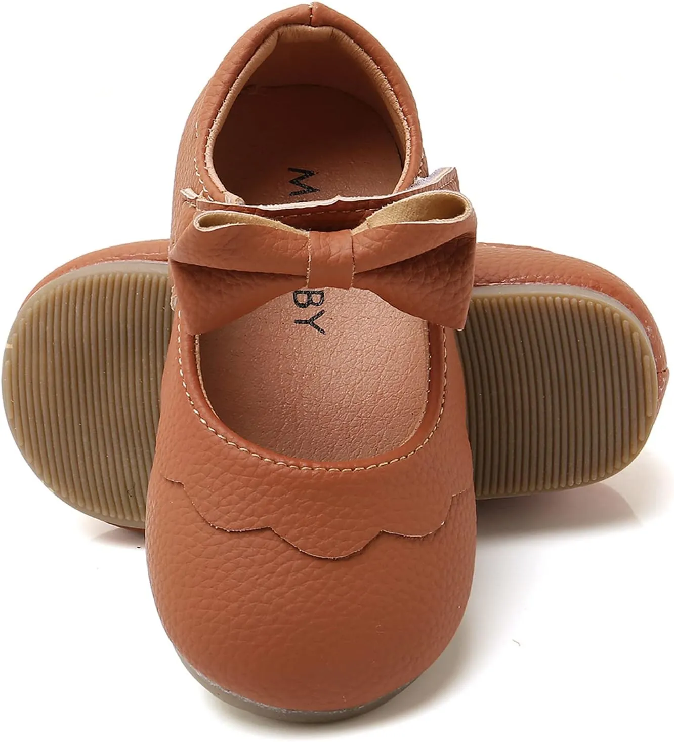 WILLFUN Toddler Little Girls Mary Jane Flats Bowknot Princess Dress Ballet Shoes Non-Slip Soft Sole School Party Girl’s Shoes