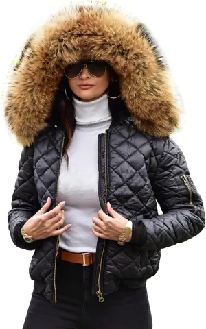 Winter Hooded Down Jacket Warm Thicken Coat Slim Outdoor Overcoat Windbreaker Top