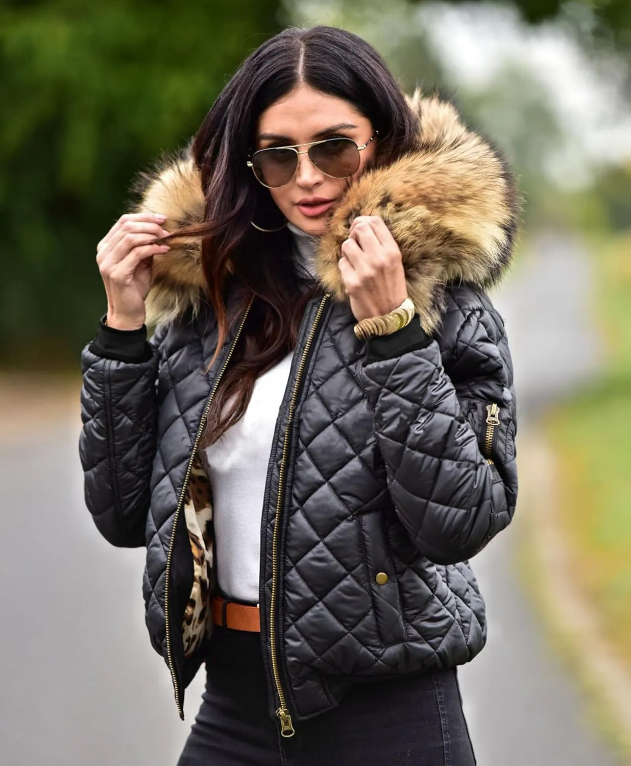 Winter Hooded Down Jacket Warm Thicken Coat Slim Outdoor Overcoat Windbreaker Top