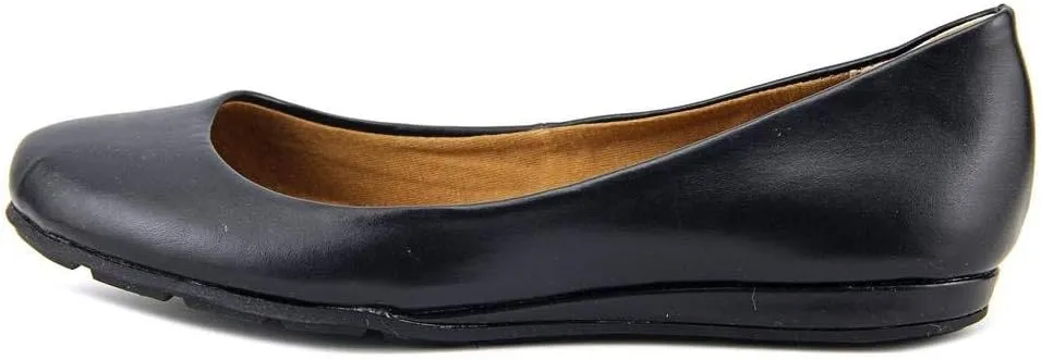Womens Ellie Padded Insole Round Toe Flats