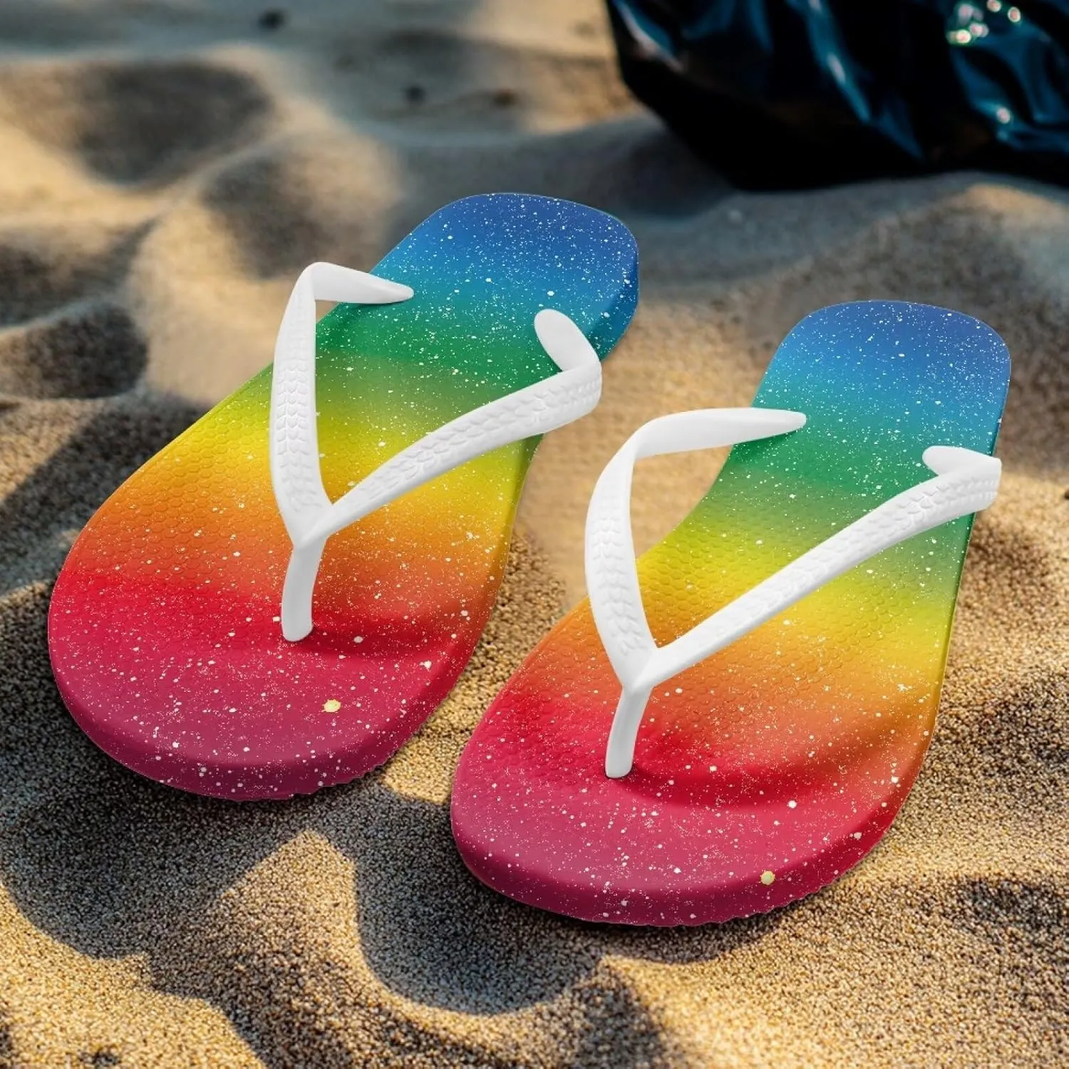 Women's Flip Flops Ladies Comfort Soft Walking Thong Sandals Lightweight Summer Beach Sandal US Size 5-9
