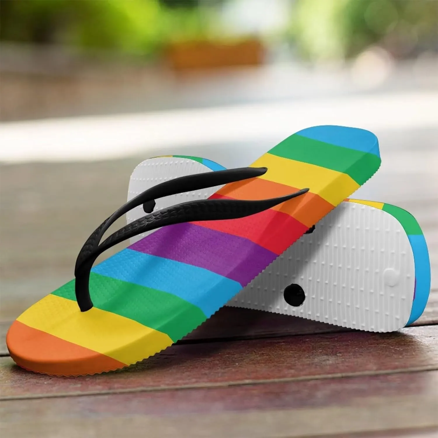 Women's Flip Flops, Ladies Comfortable Summer Beach Walking Thong Cushion Sandals Slip On Indoor Outdoor