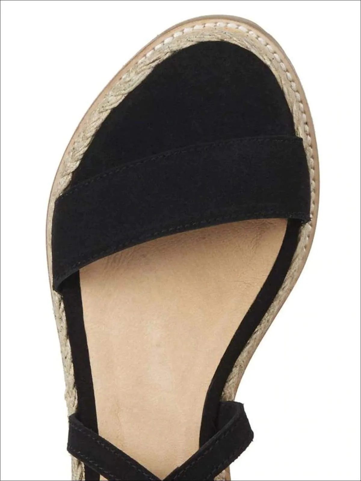 Women's Lace Up Espadrilles Platform Sandals By Liv and Mia