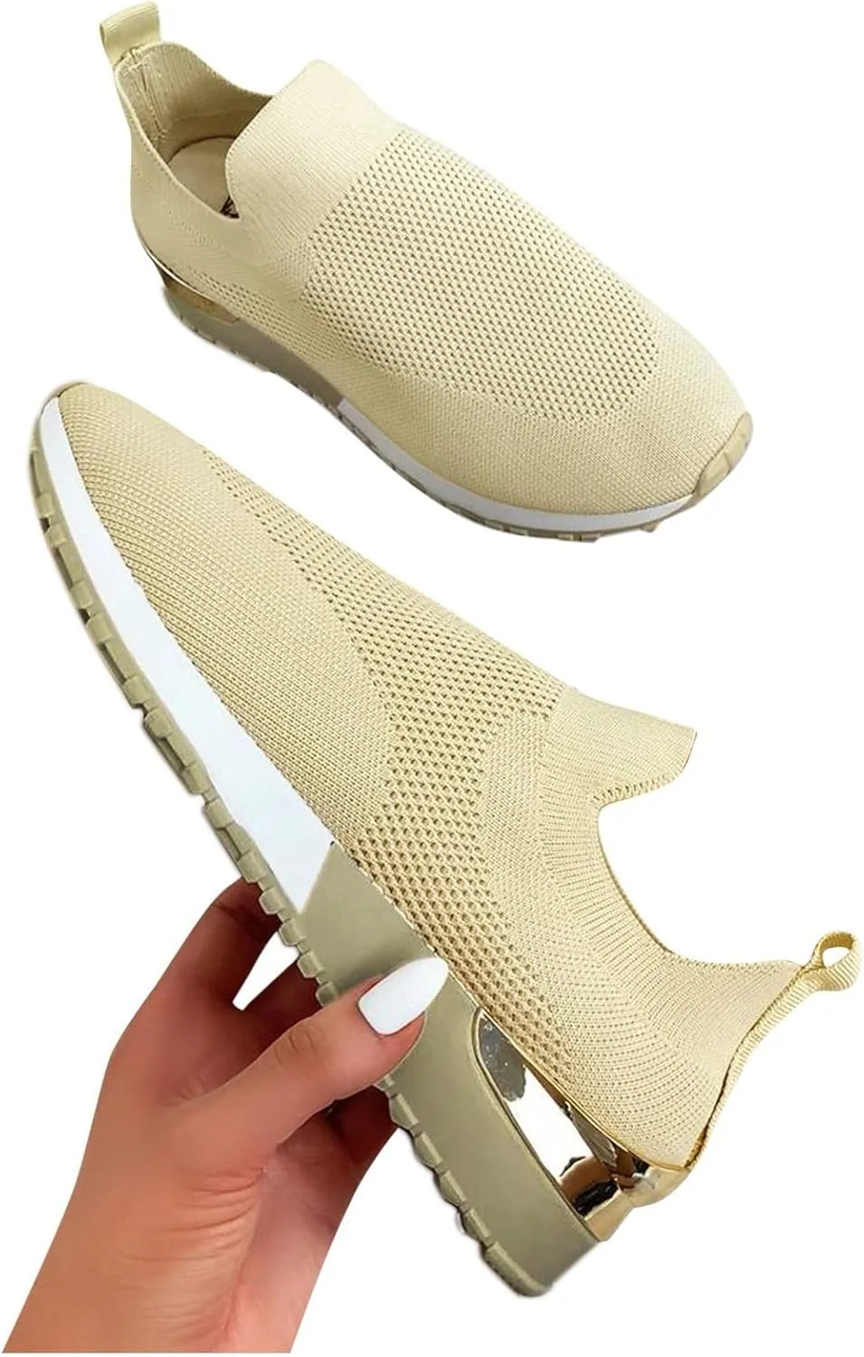 Womens Non Slip Work Shoes Slip On Water Resistant Mens Running Shoes Loafers Dressy Casual Shoes White Sneakers Black Tennis Shoe Trainers Shoe