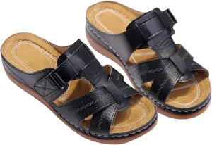 Womens Orthopedic Sandals with Arch Support Flip Flops Arch Support Comfortable Wedge Sandals Walking All Day Lightweight Orthopedic Sandals