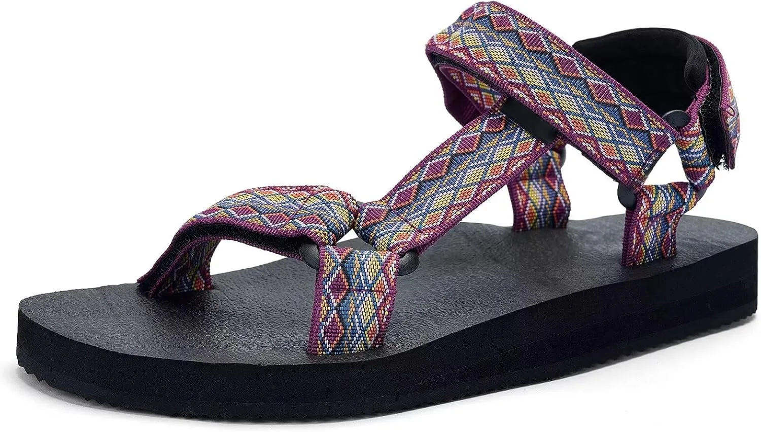 Women's Sandals Casual Summer Sandals for Women with Arch Support Yoga Mat Insole Lightweight Water Shoes Outdoor