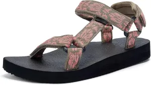 Women's Sandals Casual Summer Sandals for Women with Arch Support Yoga Mat Insole Lightweight Water Shoes Outdoor
