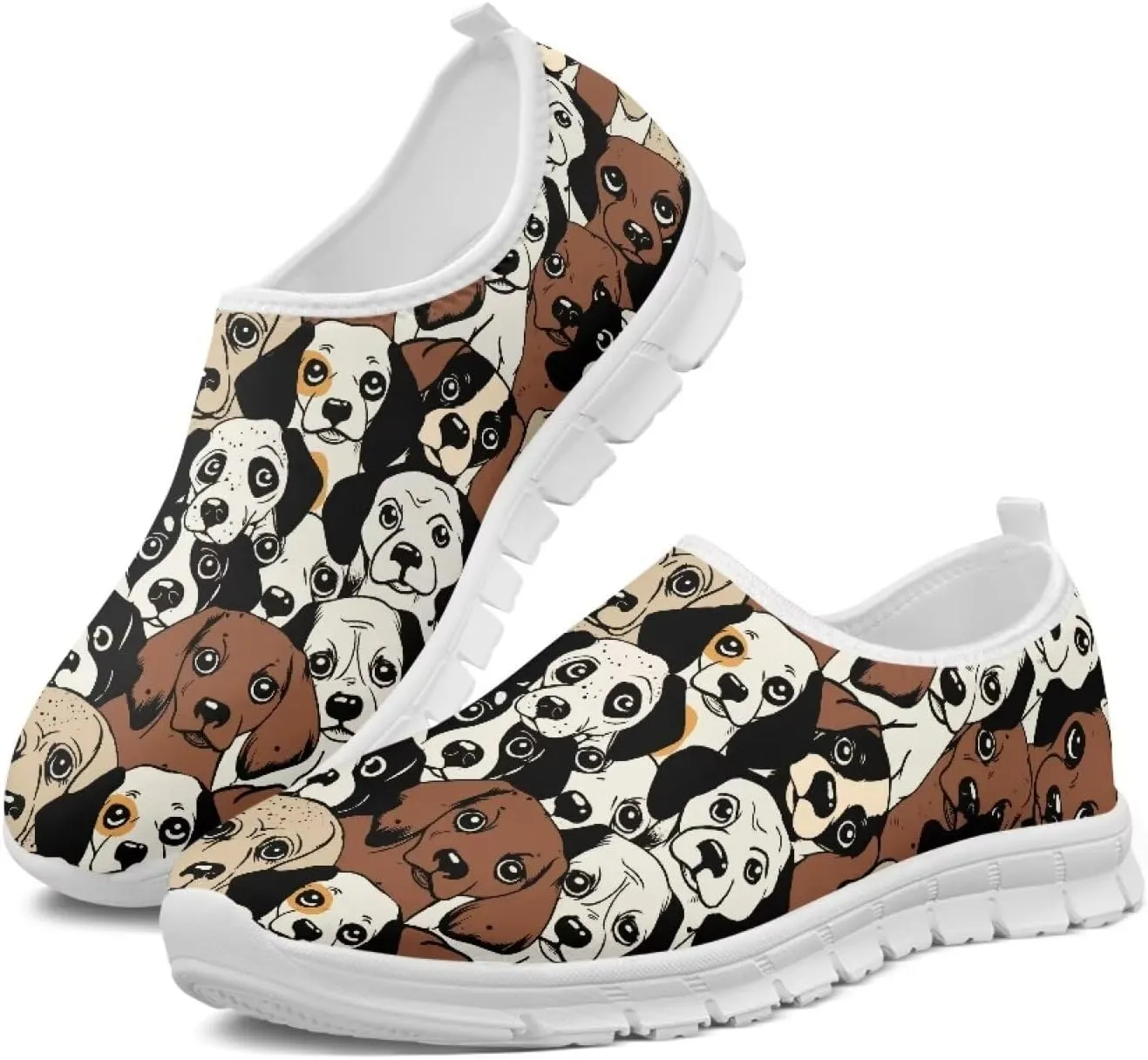 Women's Shoes Fashion Casual Cozy Slip-On Low Top Non-Slip Loafers Running Exercise Workout Tennis Sneaker for Women US 5.5-11.5