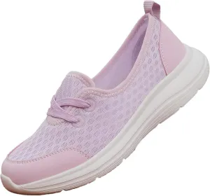 Women's Soft Sole Mesh Comfort Orthopedic Shoes -Breathable Slip-On Flat Walking Shoes,Walking Comfort