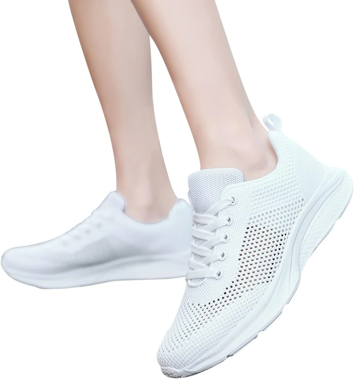 Women's Walking Shoes Lightweight Tennis Fashion Sneakers Lace Up Mens Casual Shoes Sport Men's Shoes Casual Wedge Sneakers Waterproof Tennis Shoe Trainers Shoe
