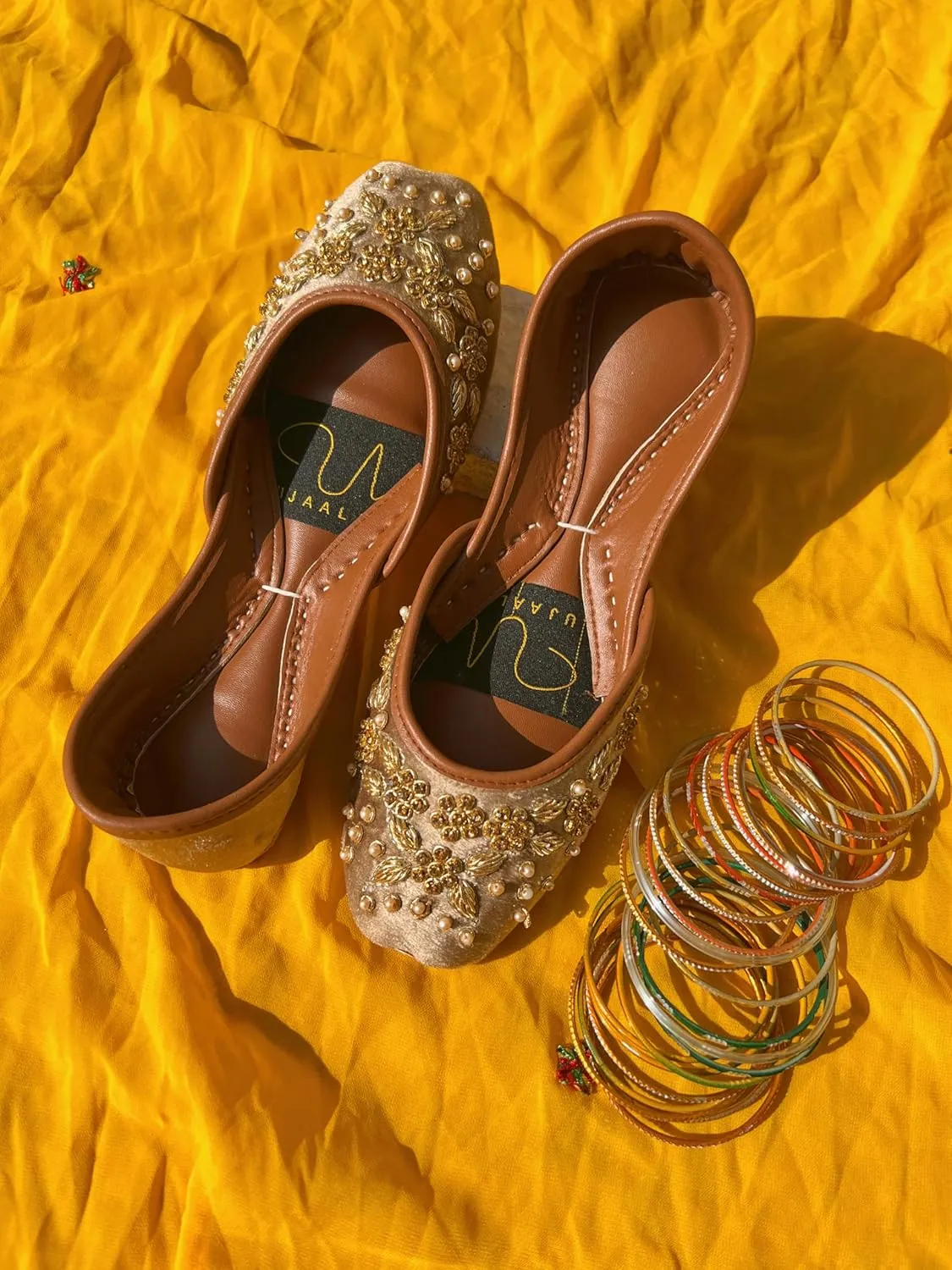 Women's Wedding Khussa Indian Wedding Jutti Punjabi Juti Mojari