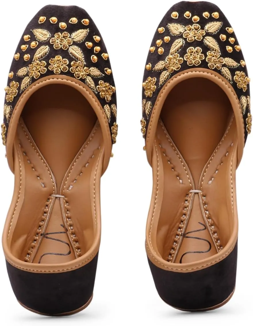 Women's Wedding Khussa Indian Wedding Jutti Punjabi Juti Mojari