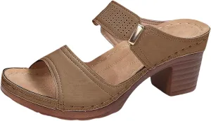 Women's Wedge Sandals Summer Closed Toe for Women Platform Dressy Summer Vintage Casual Comfy Bohemia Orthopedic Shoes Comfortable Ankle Strap Gladiator Hollow Out Sandal