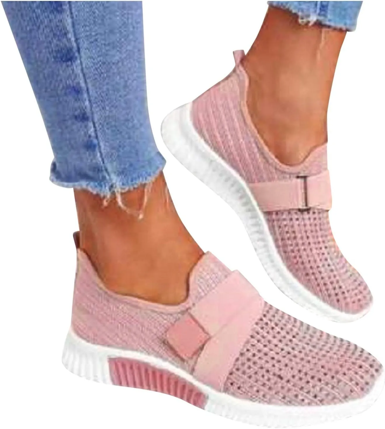 Womens White Platform Sneakers High Top Platform Shoes Fashion Canvas Business Casual Shoes Men Orthopedic Loafers for Women with Arch Support Womens Wide Width Sneakers
