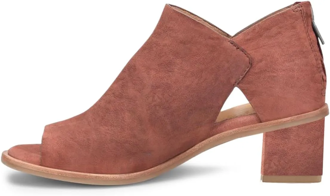 YDN Women's Peep Toe Booties Low Chunky Block Heels Back Zipper Sandal Ankle Boots Comfy Dress Daily Shoes Size 4-16 US