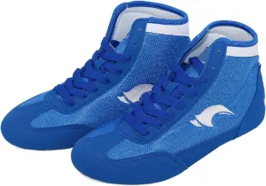 Youth Wrestling Shoes Kids Boys Girls Boxing Shoes Fitness Sneakers High Top Men Wrestling Training Shoes Adults