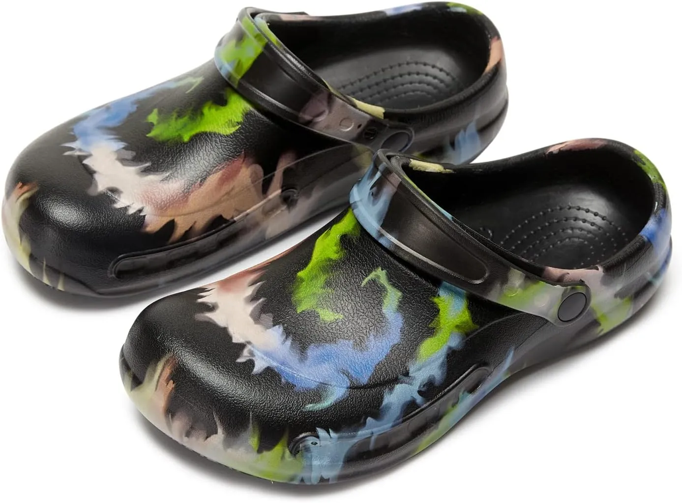 ZEENXIUYA Unisex Non Slip Work Chef Shoes Waterproof Closed Toe Kitchen Clogs Restaurante Food Service Garden Nurse Black